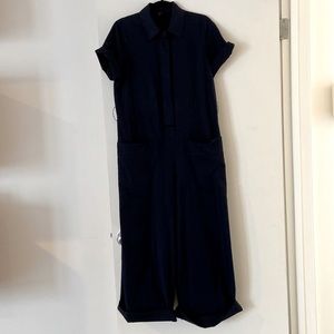 COS navy cotton jumpsuit size 8